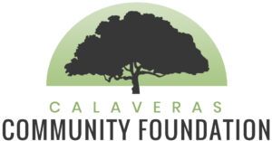 logo for Calaveras Community Foundation with an oak tree
